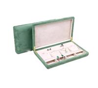 Elegant Milan Velvet Jewelry Display Box Plate Necklace Pendant Organizer | Storage Ring Display Prop