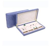 Elegant Milan Velvet Jewelry Display Box Plate Necklace Pendant Organizer | Storage Ring Display Prop