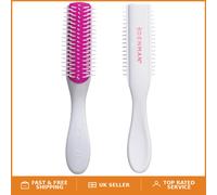 Elegant Mini Hairbrush for Curl Definition & Travel - Gift-Ready Packaging