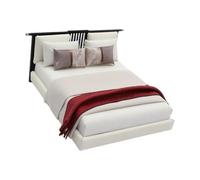 Elegant Miniature Bed For Model House Photography Featuring Soft Chromas & Space-Saving Design Space Saving Miniature Photography Characteristics