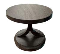 Elegant Miniature Dollhouse Round End Table 1/12 Scale for Realistic Living Room or Dining Room Display Accessories
