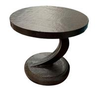 Elegant Miniature Dollhouse Round End Table 1/12 Scale for Realistic Living Room or Dining Room Display Accessories