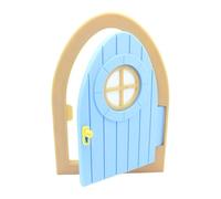 Elegant Miniature Fairies Gate Door/Ladder Model Yard Furniture Figurine For 1/12 Scale Dollhouses Fairies Backyard Setting Miniature Dollhouses Accessories