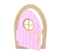 Elegant Miniature Fairies Gate Door/Ladder Model Yard Furniture Figurine For 1/12 Scale Dollhouses Fairies Backyard Setting Miniature Dollhouses Accessories