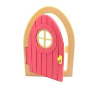 Elegant Miniature Fairies Gate Door/Ladder Model Yard Furniture Figurine For 1/12 Scale Dollhouses Fairies Backyard Setting Miniature Dollhouses Accessories