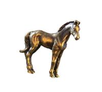 Elegant Miniature Statuette Alloy Metal Art Piece For Indoor Decoration And Figurines Bronze Horse Small Art