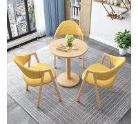 Elegant Modern Office Reception Table and Chair Set Stylish Dining Furniture for Office Club and Kitchen Perfect for Meetings and Negotiations.