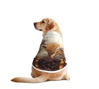 Elegant Mouse Couple Dog Shirt Vest Dog Clothes- Breathable Cooling for Big Dogs, Sun Protection Comfort Wear for Golden Retriever, Husky, Alaska Outdoor Activities 4X-Large