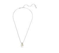 Swarovski Hyperbola pendant, Mixed cuts, White, Mixed metal finish