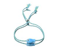 Elegant Multicolor Ceramic Fish Anklet Set Styles Jewelry For Women Casual Party Wear Accessory Pull String