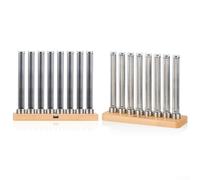 Elegant Music Display Light with Microphone Pickup and 8 Glass Tubes for Captivating Audio Visualization