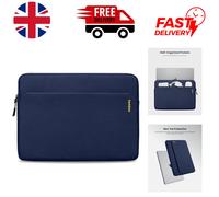 Elegant Navy Blue 13-Inch Laptop Sleeve for MacBook Air & Pro, Water-Resistant