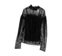 Elegant Nero Shirt Aw25 - female - Twinset - Blouses - Black - M - Blouses & Shirts M