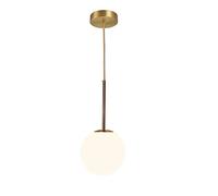 Elegant Nordic Glass Pendant Chandelier - Scandi Style for Bedroom & Dining Room