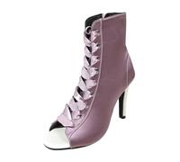 Elegant Open Toe High Heel Dance Shoes With Breathable Comfort For Performance And Daily Wear Sandals-269