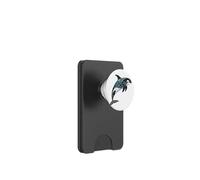 Elegant Orca Whale Art in Oceanic Filigree Style PopSockets PopWallet for MagSafe