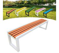 Elegant Outdoor Garden Bench for 2-3 People Eco-Friendly Color Perfect for Parks Balconies Terraces & Open Spaces Dimensions: 100 x 40 x 45 cm Model M