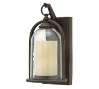 Elegant Outdoor Ip44 Wall Light - Oil Rubbed Bronze Led Sconce