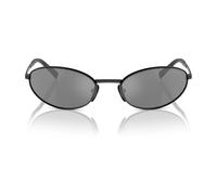 Elegant Oval Sunglasses with Logo - unisex - Prada - Sunglasses - Black - 59 MM - Accessories 59 MM