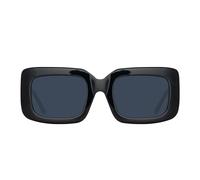 Elegant Oversized Rectangular Sunglasses - female - The Attico - Sunglasses - Black - 54 MM - Accessories 54 MM