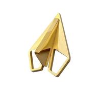 Elegant Paper Airplane Shape Brooch Paper Airplane Badge Pin for Daily Wear or Special Occasion Suit Accessories, Fashion Accessories, フリーサイズ