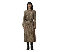 Elegant Patterned Full Length Dress XS
