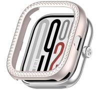 Elegant PC Watch with Embedded Half Covered Design Fit for Various Wristbands for Men Sports (E, 5X5CM)