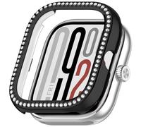 Elegant PC Watch with Embedded Half Covered Design Fit for Various Wristbands for Men Workout (C, 5X5CM)