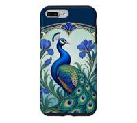 Elegant Peacock in a Garden Art Nouveau Case for iPhone 7 Plus/8 Plus