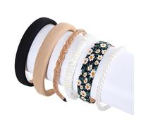 Elegant Pearl Accented Headband Nonslip Technology Hair Hoop Lightweight Headdress Props For Office Social Event Imitation Pearls Headwear