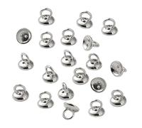 Elegant Pearls Bead Clasp Edge Decorative Pearls are wearing a hat with sturdy end on connector ends for jewelry and clothing accessories