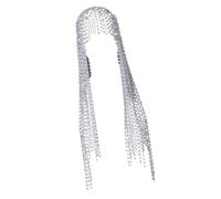 Elegant Pearls Fringe Hair Chain Vintage Crystal Bridal Headpiece With Pearls Accent For Weddings Parties And Daily Wear Luxury Imitation Hair Chain