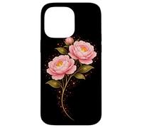 Elegant Pink Peony Peonies Flower Aesthetic Floral Design Case for iPhone 14 Pro Max