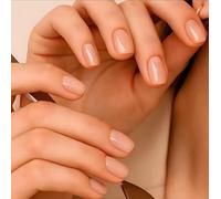 Elegant Pink Press On Nails for Women - Long-Lasting Wear, Natural Fit with No Gaps, Quick Application, Safe False Nails for Manicures, Glossy and Smooth Finish, Easy to Apply (Elegant Pink Nails)