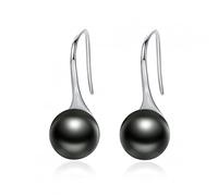 Elegant Pink Simulated Pearl Drop Earrings for Women