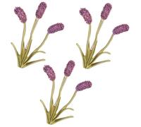 Elegant Plant Lapel Pins, Classic Party Brooch for Women and Men, Decoration Corsage Accessories for Suit Scarf Hat, Dress and Coats(3pcs purple)
