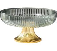 Elegant Plastic Fruit Bowl - Multifunctional Decorative Plate for Kitchen, Snack & Dessert Display - Stylish Countertop Container for Fruits & Treats