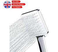 Elegant Power Shower Head with 6 Modes - Classic Chrome Finish for Modern Homes