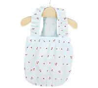 Elegant Princess Dog Sweety Style Sling Dress with Bow for Small, Extra Small Dog Teddy, Pug, Chihuahua, Shih Tzu, Yorkshire Terriers E-Blue M