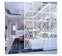 Elegant PVC Hanging Room Divider Panel - 29cm x 29cm, Waterproof & Reusable, Perfect for Home & Office Decor(23Pcs)