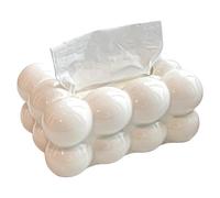 Elegant Rabbits Themed Tissue Dispenser Ideal For Home Or Work Environment Soft Sturdy Construction Easy To Use Marshmallows Tissue Box
