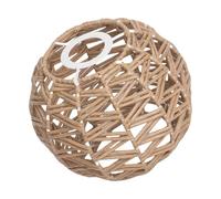Elegant Rattan Lampshades Lighting Lid Hollow Weave Light Decor Ceiling Light Lid Suitable for Room and Dining Areas Easy Installation Lamp Shade