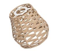 Elegant Rattan Lampshades Lighting Lid Hollow Weave Light Decor Ceiling Light Lid Suitable for Room and Dining Areas Rattan Light Fixture