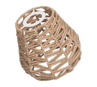 Elegant Rattan Lampshades Lighting Lid Hollow Weave Light Decor Ceiling Light Lid Suitable for Room and Dining Areas Rattan Light Fixture