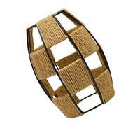 Elegant Rattan Lampshades Lighting Lid Hollow Weave Light Decor Ceiling Light Lid Suitable for Room and Dining Areas Easy Cleaning Lampshades