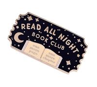 Elegant Reading Brooch Jewelry Book Accounting Brooch Lapel Badge Bookworm Jewelry Accessories Suitable for Library Rats