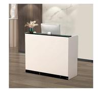 Elegant Reception Desk Modern Office Furniture with Ample Workspace for Contemporary Offices Salons and Hotels - Stylish Welcome Desk for Professional Environments