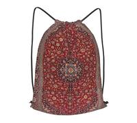 Elegant Retro Modern Vintage Persian Outdoor Leisure Drawstring Backpack, Lightweight Waterproof Sports Bag For M en & Women - Gym,
