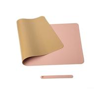 Elegant Reversible Mouse Pad for Desks Featuring Reliable Protection from Stains and Scratches; Addition to Your Office Setup (B)