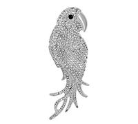 Elegant Rhinestone Brooches Parrot Brooch Pin Dress Scarves Shawl Clip For Wedding Prom Colour Name:C,A